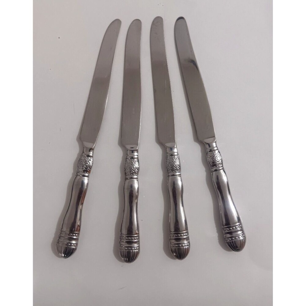 Southern Living Gallery Set of 4 Butter Knifes Stainless Flatware Discontinued